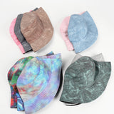 Bucket Hat Fishing Cap Cotton Print Fisherman Hat Printing Bucket Hat Men and Women Outdoor Leisure