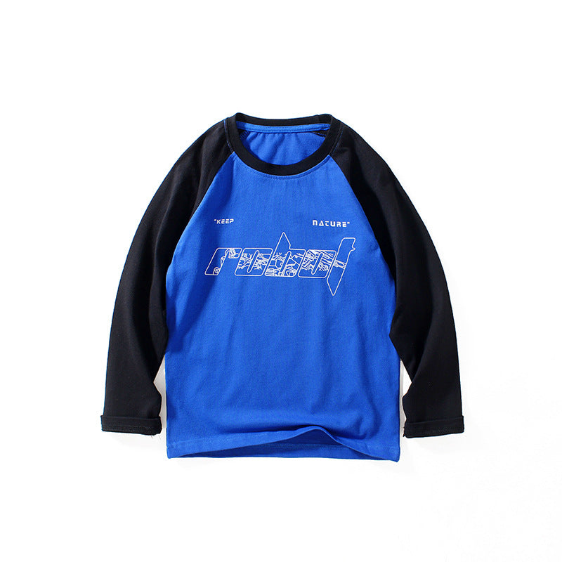 Children Long Sleeve Shirts Boy's Long-Sleeved T-shirt Children's Long Sleeve