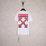 Off White Tshirt Short Sleeve Ow Men'S Cotton Color Arrow Owt