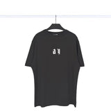 Askyurself T Shirt Wave Printed Letter 3M Reflective