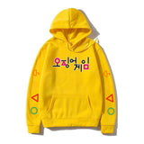 Squid Game Costume Autumn and Winter Squid Game Loose Casual Large Size Hooded Sweater