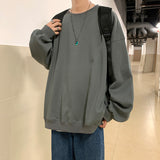 Men's Sweatshirt Fall Loose Crew Neck Top T-shirt