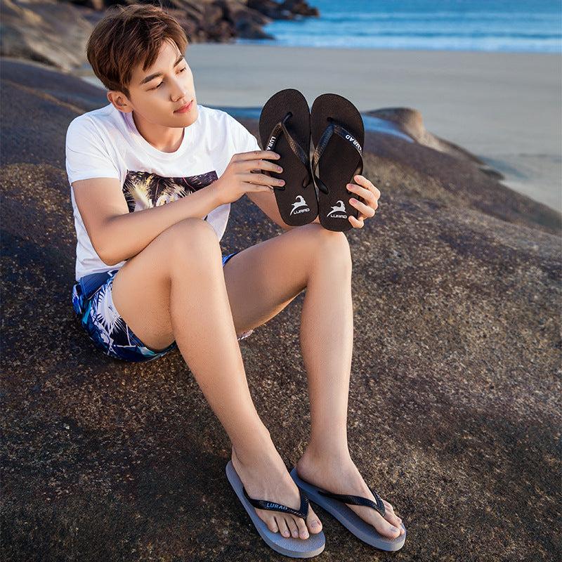 Men Slippers Non Slip Shoes Indoor Outdoor Men's Casual Summer Simplicity Beach Slippers