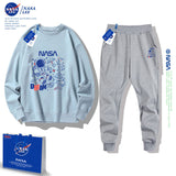 NASA Children Sweatshirt & Pant Set Nasa Sweater Set Two-Piece Children's Clothing Autumn Loose