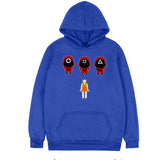 Squid Game Costume One Two Three Wooden Man Hooded Sweater