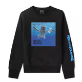 Nirvana Hoodie Rock Sweatshirt Kurt Donald Cobain Punk Loose