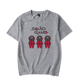 Squid Game Costume Printed Short-Sleeved T-shirt