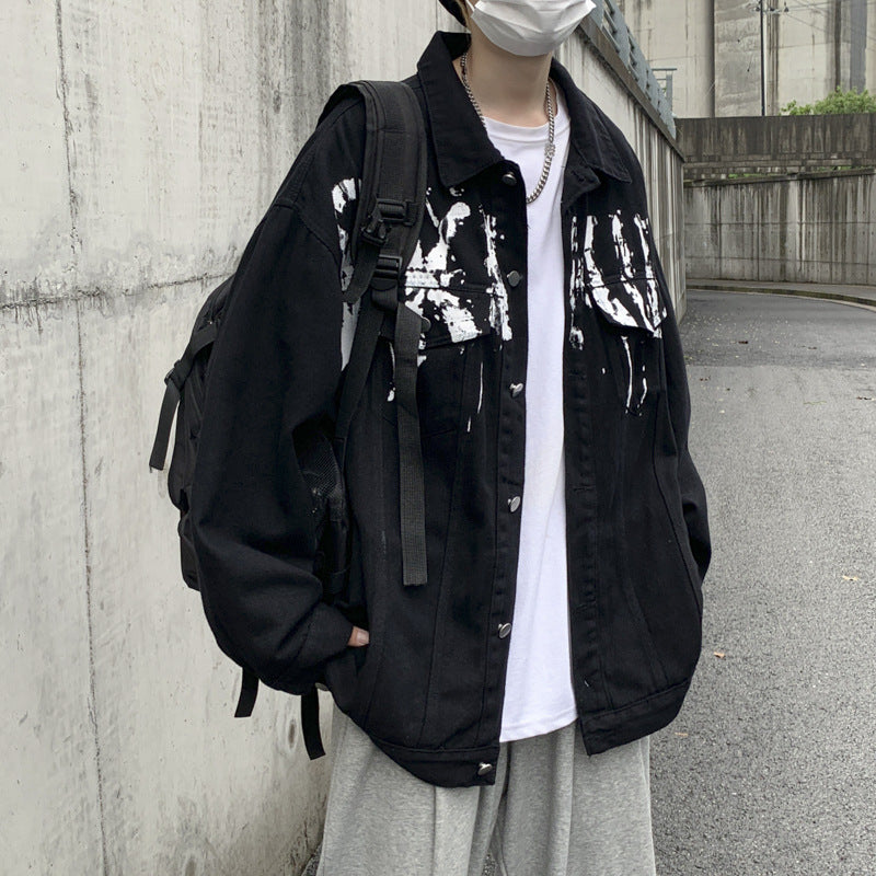 Men Denim Jackets Men's Spring and Autumn Jacket Jacket