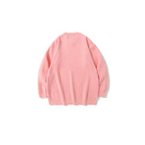 Men Sweater Cartoon Bear T-shirt Knitwear Men Loose Pullover