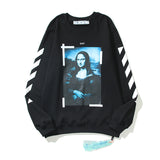 Off White Sweatshirts Autumn And Winter Off Arrow Loose Men'S Women'S Pullover Coat