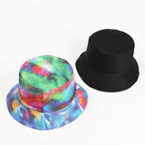 Bucket Hat Fishing Cap Cotton Print Fisherman Hat Printing Bucket Hat Men and Women Outdoor Leisure