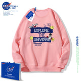 Nasa Children Hoodie Nasa Joint Astronaut Boy'S Hoody Autumn And Winter Thickened