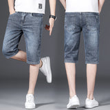 Men Jorts Boys Shorts Stretch Denim Shorts Men's Shorts Slim Fit