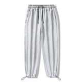 Grey Sweatpants Spring and Autumn New Gray Sports Pants Men's Loose