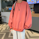 Men's Sweatshirt Fall Loose Crew Neck Top T-shirt