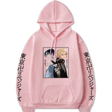 Anime Hoddies Tokyo Revengers Anime Long Sleeve Print Sweatshirt