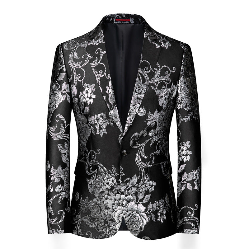 Men Prom Outfits Color One Button Leisure
