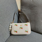 Strawberry Bags Pearl Chain Strawberry Mahjong Bag