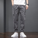Cuffed Cargo Pants Summer Casual Pants Men's Pants