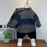Toddler Boys Sweater Boys Autumn Wear Denim Jacket Spring and Autumn