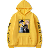 Anime Hoddies Tokyo Revengers Anime Long Sleeve Print Sweatshirt