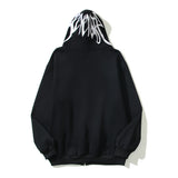 Kanye West Sunday Service Hoodie Embroidery Zipper Cardigan Sweater Men'S And Women'S Same Loose