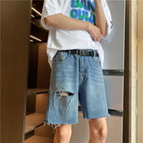 Men Denim Shorts Denim Pants Summer Men