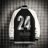 Men's Jackets Autumn Loose Baseball Uniform Coat Men's Sports