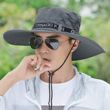 Summer Hats Hat Men's Sun-Proof Summer Sun Big Brim Men's