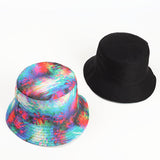 Bucket Hat Fishing Cap Cotton Print Fisherman Hat Printing Bucket Hat Men and Women Outdoor Leisure