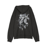 Man Fall Outfits Letter Print Oversize Loose Men's and Women's Hoodie Tide