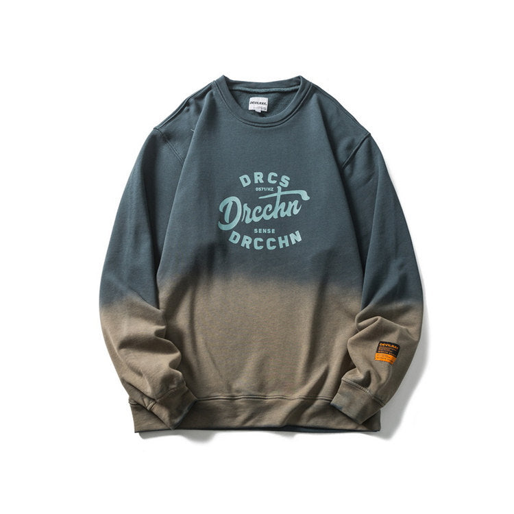 Men's Graphic Hoodies Men's Autumn Letters Printing Youth Sweater