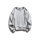 Crew Neck Sweatshirts for Men Men Autumn Printed Crew Neck Top Men