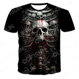 Skull Apparel Skull Print T-shirt