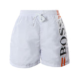 Men White Shorts Men's Loose Beach Pants Summer