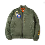 Bathing Ape Coat Autumn and Winter Men's Casual Armband Baseball Cotton-Padded Jacket Jacket Men's and Women's Coats