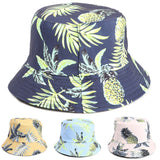 Bucket Hat Fishing Cap Cotton Print Fisherman Hat Pattern Printing Bucket Hat Female Sun Hat Tide