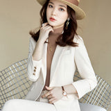 Interview Suit Women Coat Female Spring Autumn Business Suit