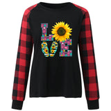 Valentine's Day T Shirt Heart Printing Pattern Valentine's Day T-shirt