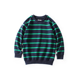 Children Long Sleeve Shirts Spring and Autumn Boy's Hoody Striped Long-Sleeve T-shirt