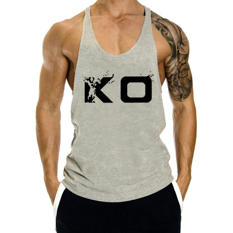 Wifebeater Shirt Vest Loose Sleeveless Waistcoat