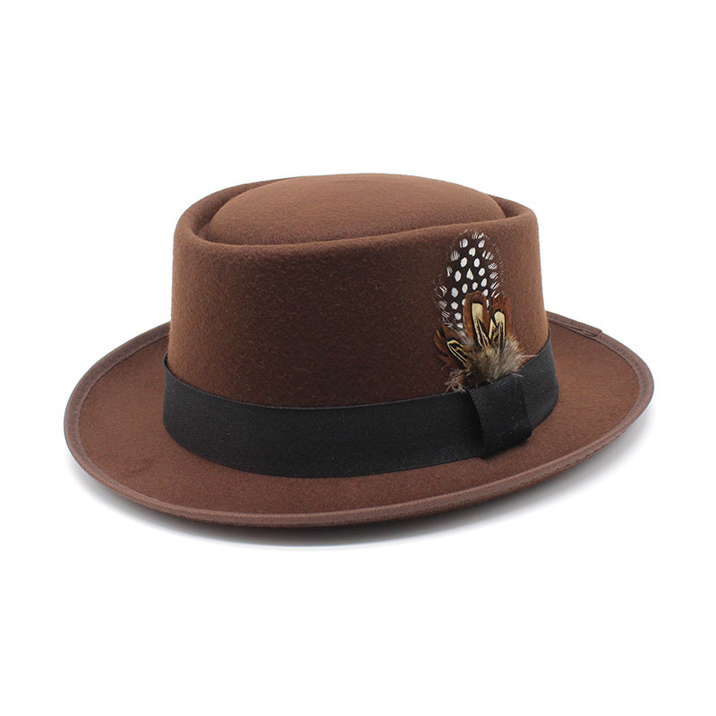 Beth Dutton Hat Female British Autumn Winter Retro Top Hat