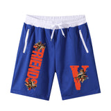 Vlone Shorts Printed Summer Men'S Beach Pants Bermuda Shorts