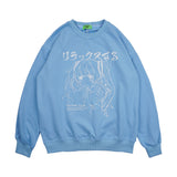 Man Fall Outfits Crew Neck Pullover Sweatshirt Men and Women BF Couple Casual Top