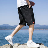 Men's White Shorts Summer Men's Casual Shorts Men's Casual Loose