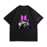 BTS Proof T Shirt Short-Sleeved Shirt Men's and Women's T-shirt Summer
