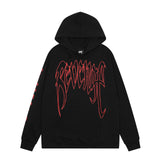 Revenge Hoodie Mechanical Skull Print Men's and Women's Hooded Sweater