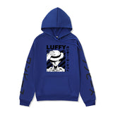 Anime Hoddies One Piece Anime Sweater Straw Hat Luffy Printed Hoodie Autumn Winter Sweater Men