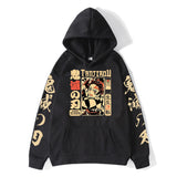 Anime Hoddies Kimetsu No Yaiba Sweater Autumn and Winter Fleece Hoodie