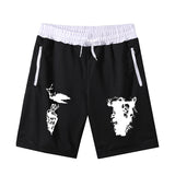 Vlone Shorts Printed Shorts Men'S Summer Loose Sports And Leisure